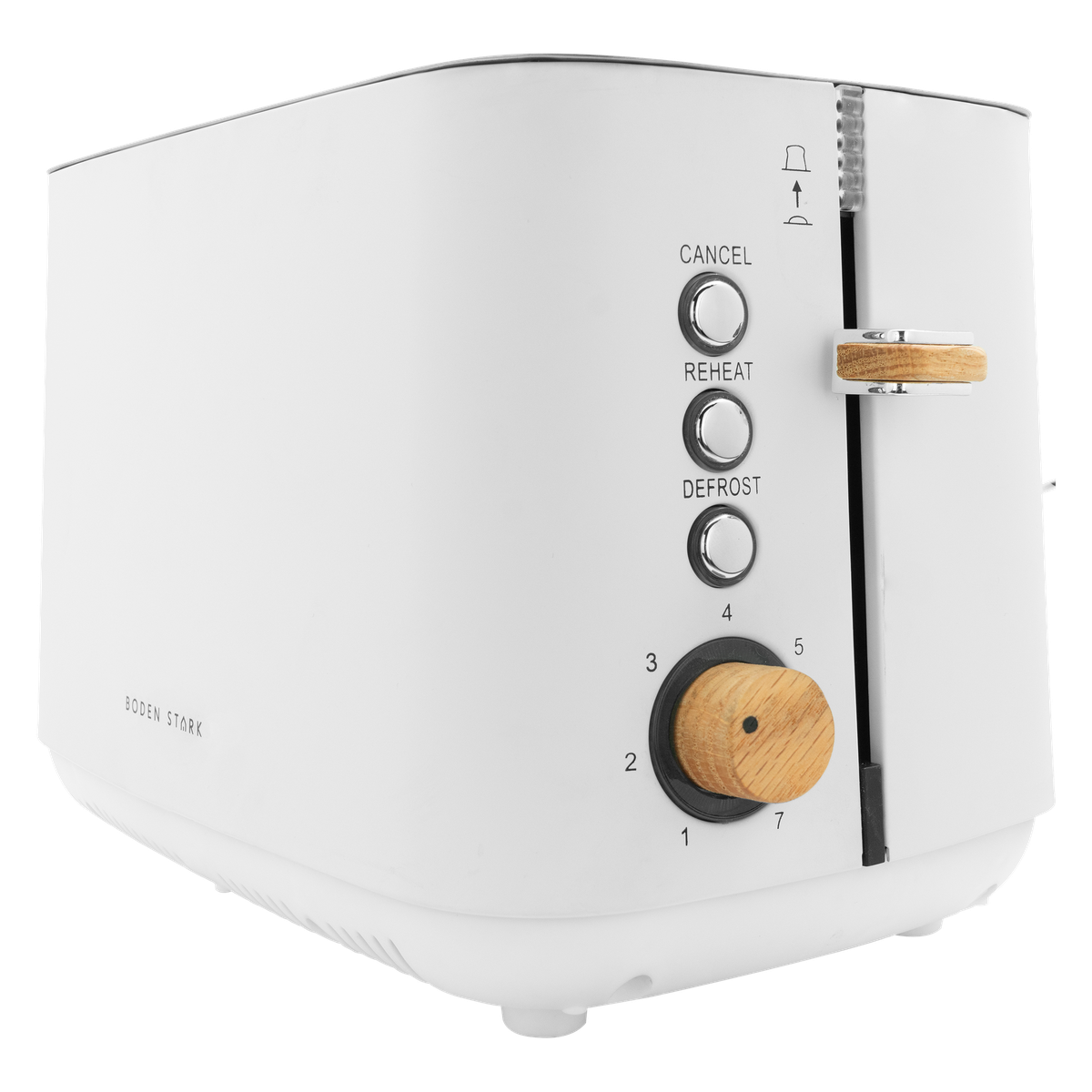 Boden Stark Anson Collection 2 Slice SS Toaster - White