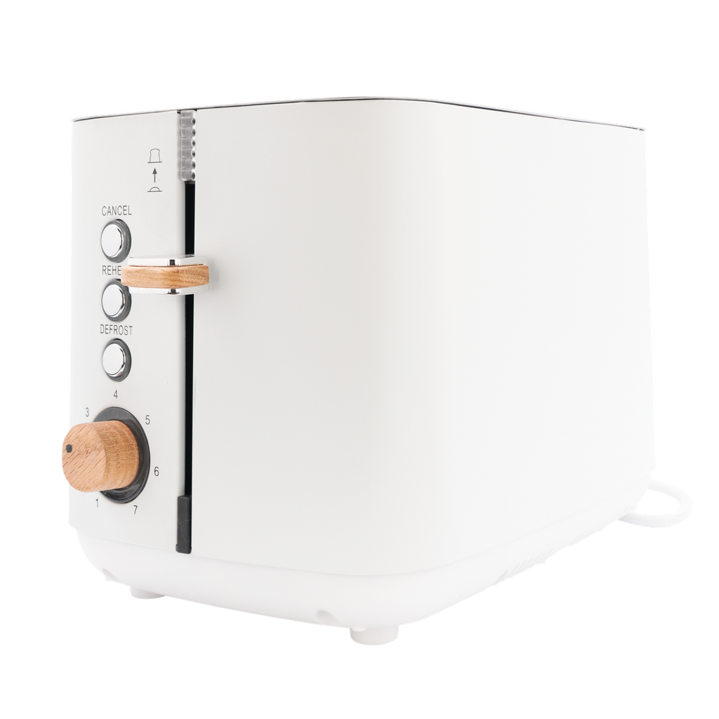 Boden Stark Anson Collection 2 Slice SS Toaster - White