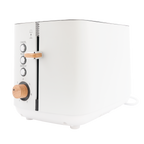 Boden Stark Anson Collection 2 Slice SS Toaster - White