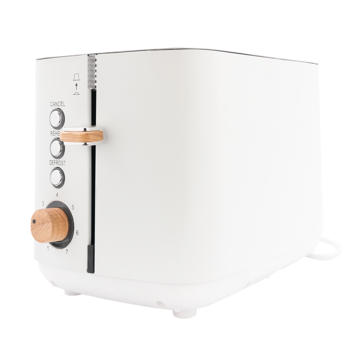 Boden Stark Anson Collection 2 Slice SS Toaster - White