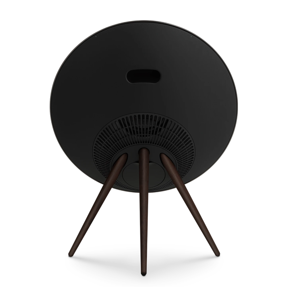 Beosound A9 5th Gen Speaker Black Anthracite (Back Black/Cover Black/Legs Dark Oak)