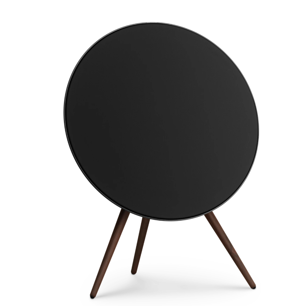 Beosound A9 5th Gen Speaker Black Anthracite (Back Black/Cover Black/Legs Dark Oak)