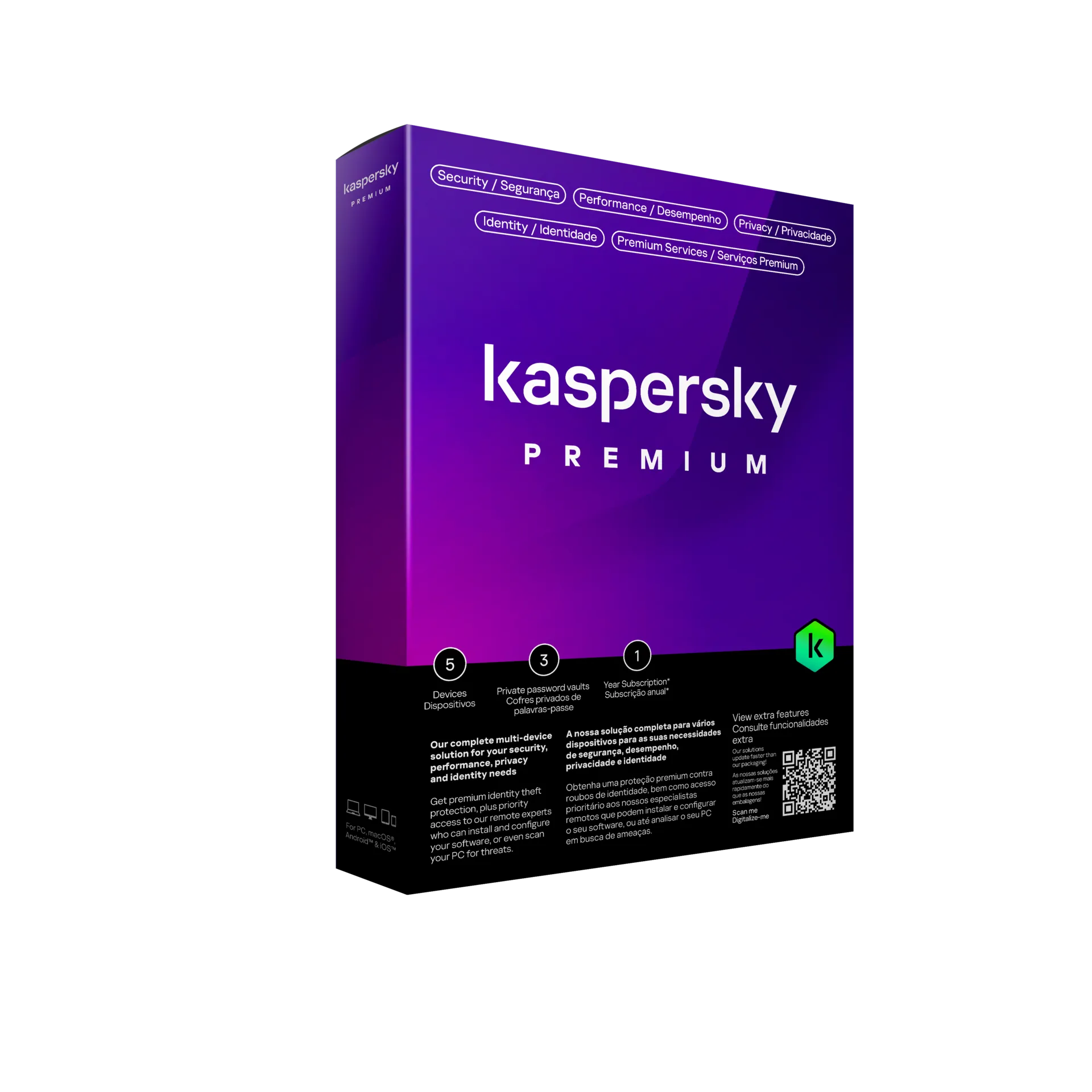 Kaspersky Premium - For 5 Devices