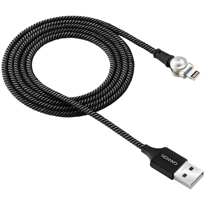 CANYON cable CFI-8 A-L Magnetic 10W 1m Black - Image 3