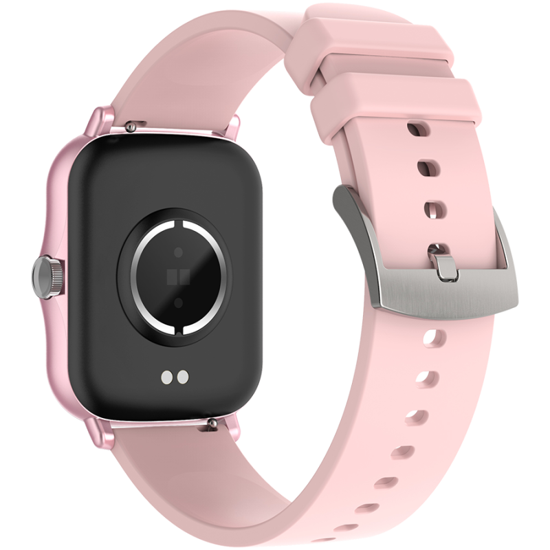 CANYON Wildberry SW-79, Smart watch, 1.69inches TFT full touch screen, Zinic+plastic body, IP67 waterproof, multi-sport mode, compatibility with iOS and android, Pink body with Pink silicon belt, Host: 44.4*36*9.2mm, Strap: 230x20mm, 47g - Image 4
