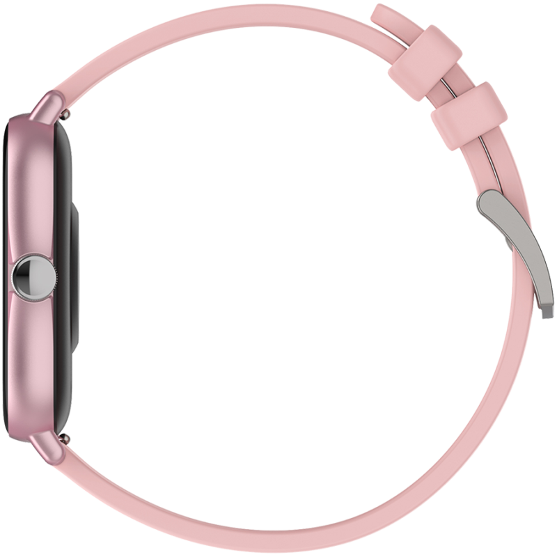 CANYON Wildberry SW-79, Smart watch, 1.69inches TFT full touch screen, Zinic+plastic body, IP67 waterproof, multi-sport mode, compatibility with iOS and android, Pink body with Pink silicon belt, Host: 44.4*36*9.2mm, Strap: 230x20mm, 47g - Image 5