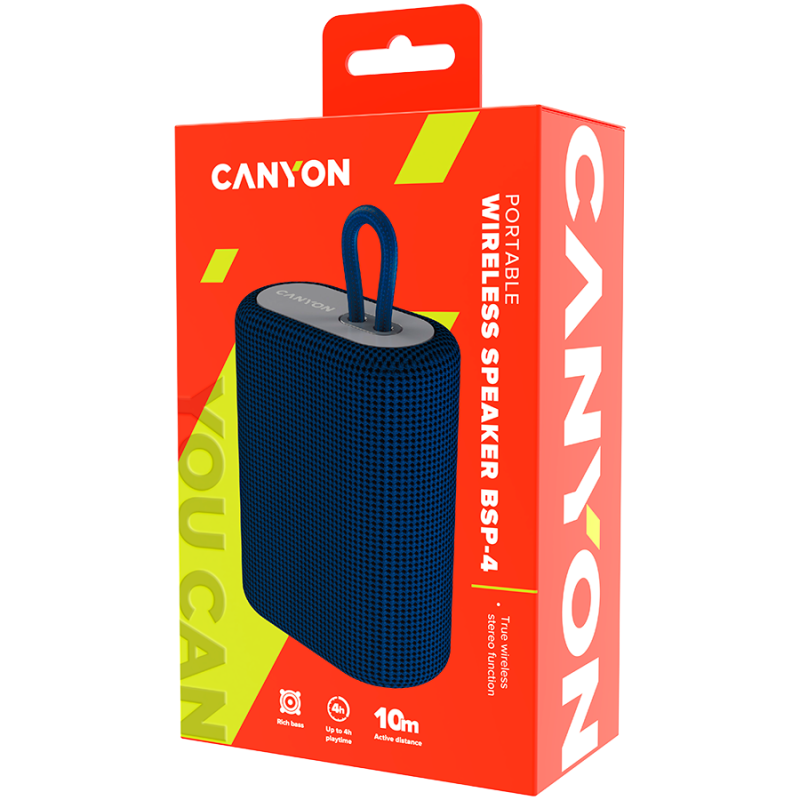 CANYON speaker BSP-4 5W Blue - Image 4