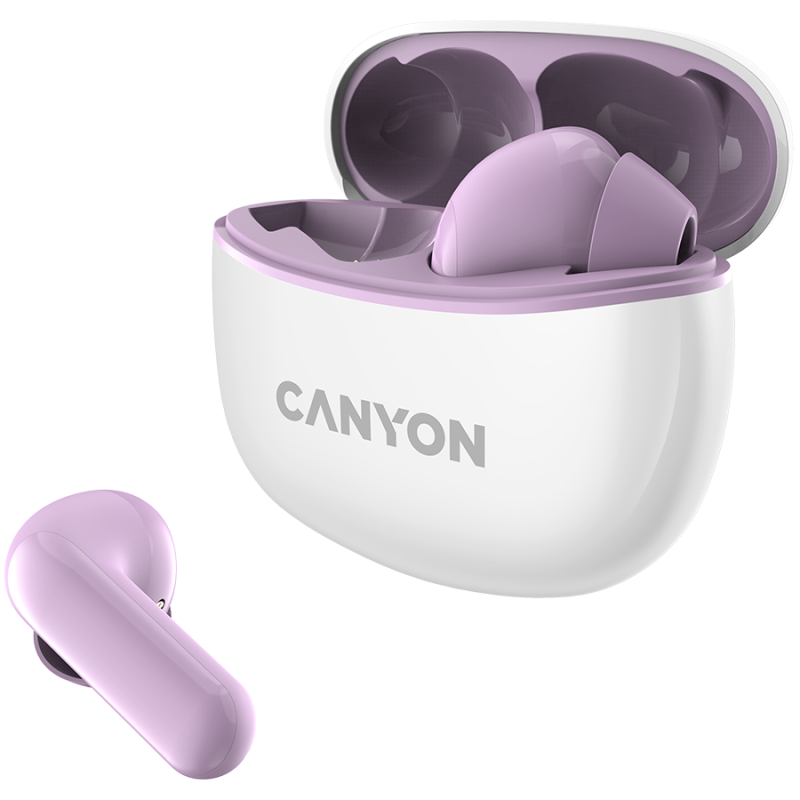 CANYON headset TWS-5 Purple - Image 2
