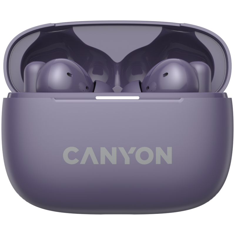 CANYON headset OnGo TWS-10 ANC+ENC Purple - Image 2