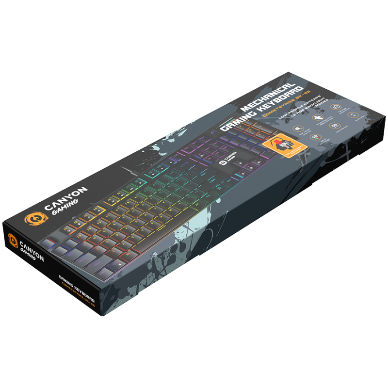 CANYON keyboard Cometstrike GK-55 EN Wired - Image 5