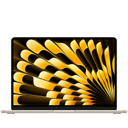 13-inch MacBook Air: Apple M3 chip with 8-core CPU and 10-core GPU, 16GB, 512GB SSD - Starlight,Model A3113