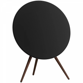 Beosound A9 5th Gen Speaker Black Anthracite (Back Black/Cover Black/Legs Dark Oak)