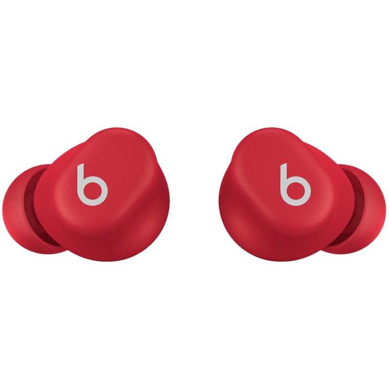 Beats Solo Buds - True Wireless Earbuds - Transparent Red, Model A3151 A3150 A3152 - Image 2