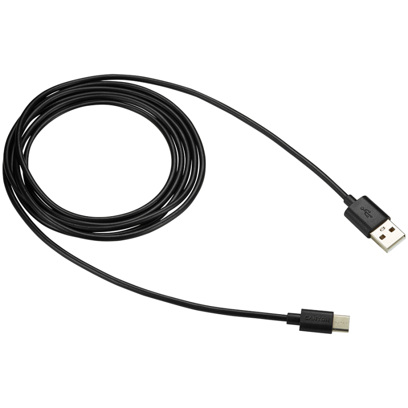 CANYON cable UC-2 USB-C 5W 2m Black - Image 2
