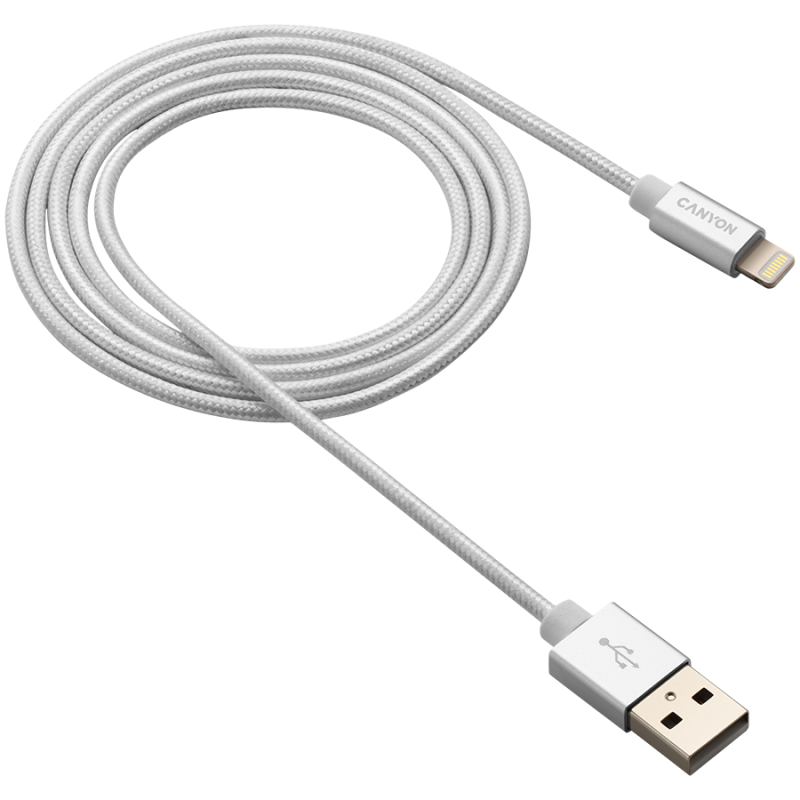 CANYON cable MFI-3 Lightning 12W 1m White - Image 3