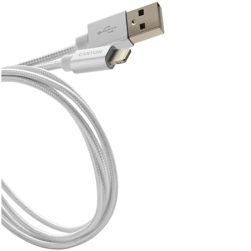 CANYON cable MFI-3 Lightning 12W 1m White - Image 5