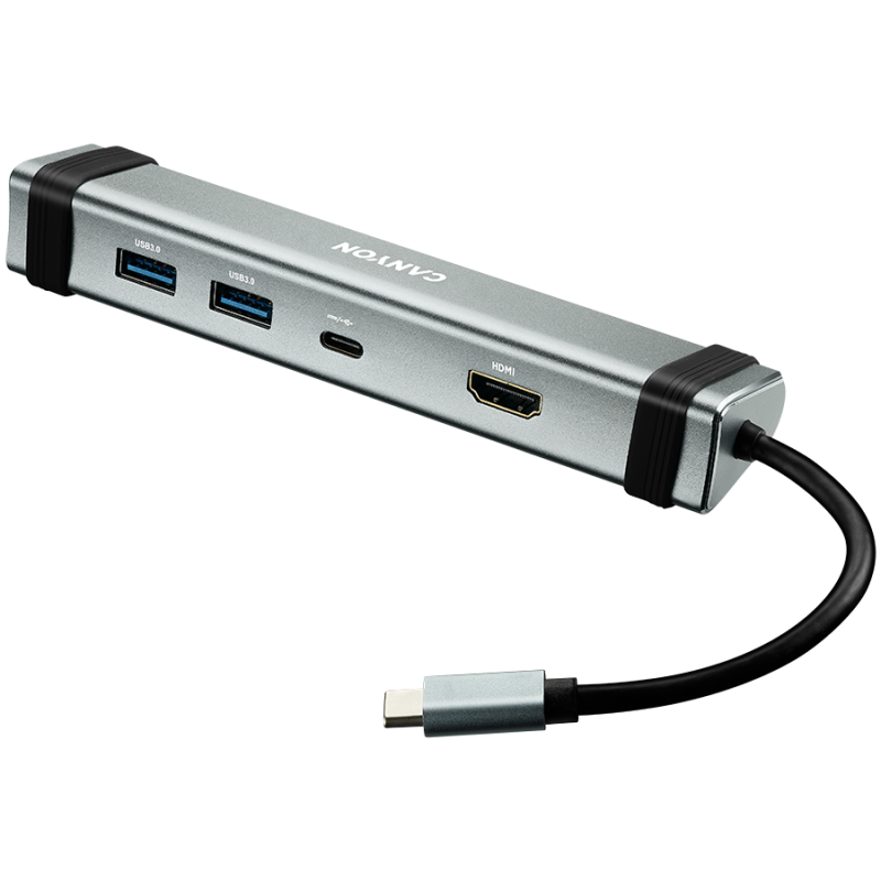 CANYON hub DS-3 4in1 USB-C Space Grey - Image 2
