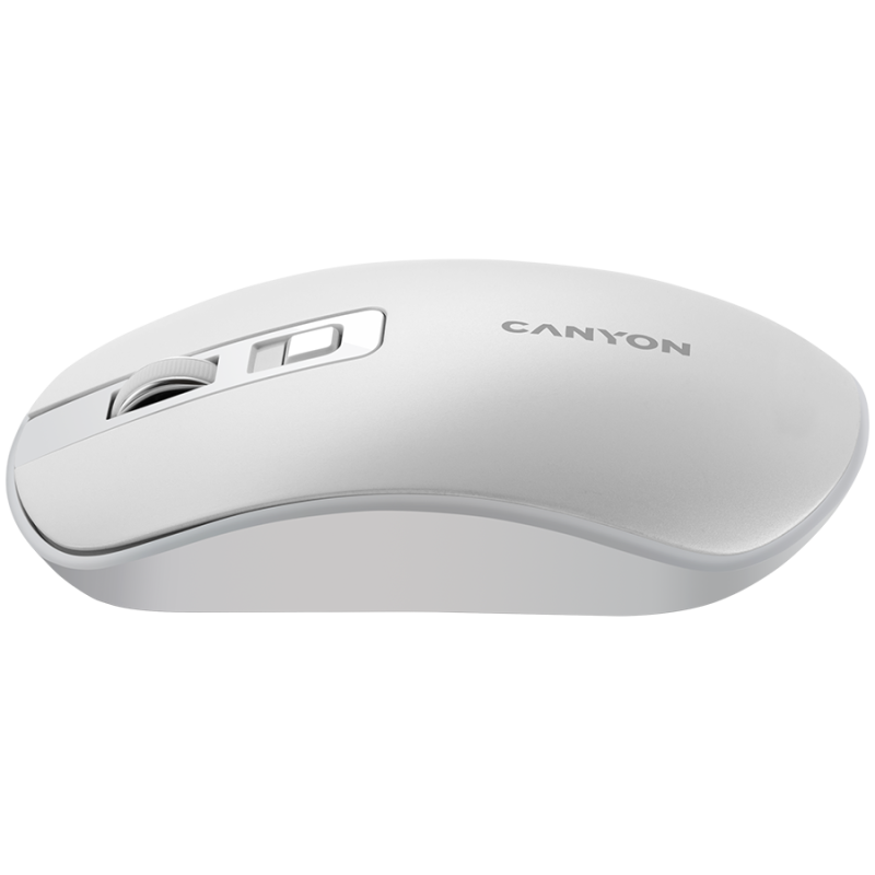 CANYON mouse MW-18 Wireless Charge Pearl White - Image 2