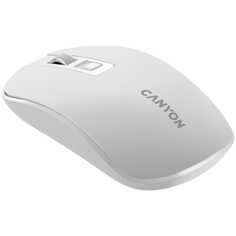 CANYON mouse MW-18 Wireless Charge Pearl White - Image 4