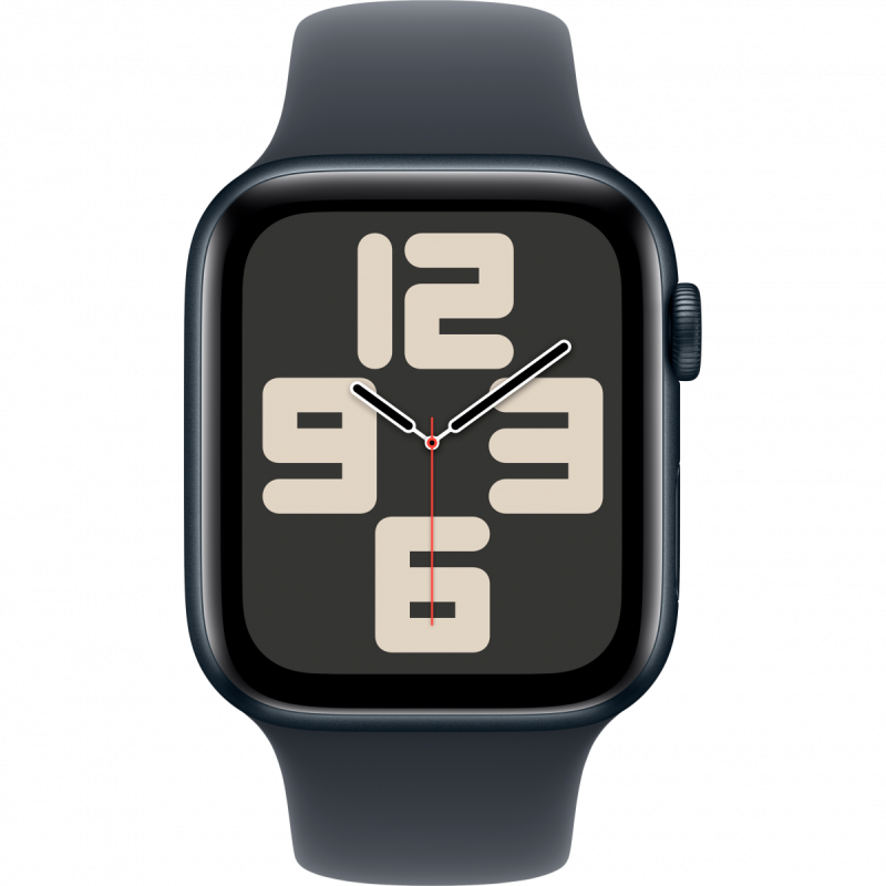Apple Watch SE GPS 40mm Midnight Aluminium Case with Midnight Sport Band - M/L,Model A2722 - Image 6