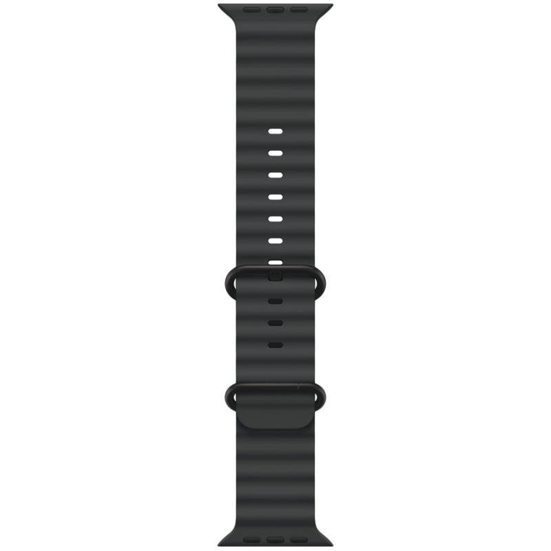 49mm Black Ocean Band - Black Titanium Finish