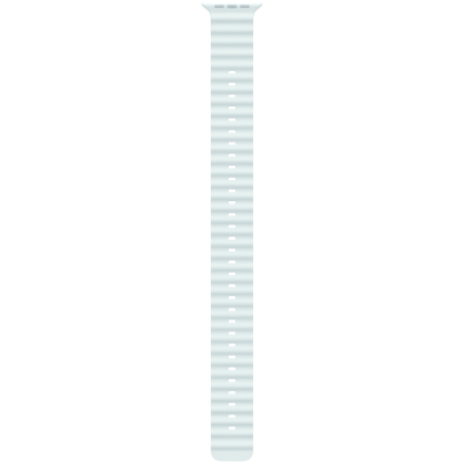 49mm Ice Blue Ocean Band Extension - Black Titanium Finish