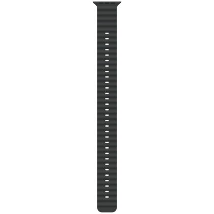 49mm Black Ocean Band Extension - Black Titanium Finish