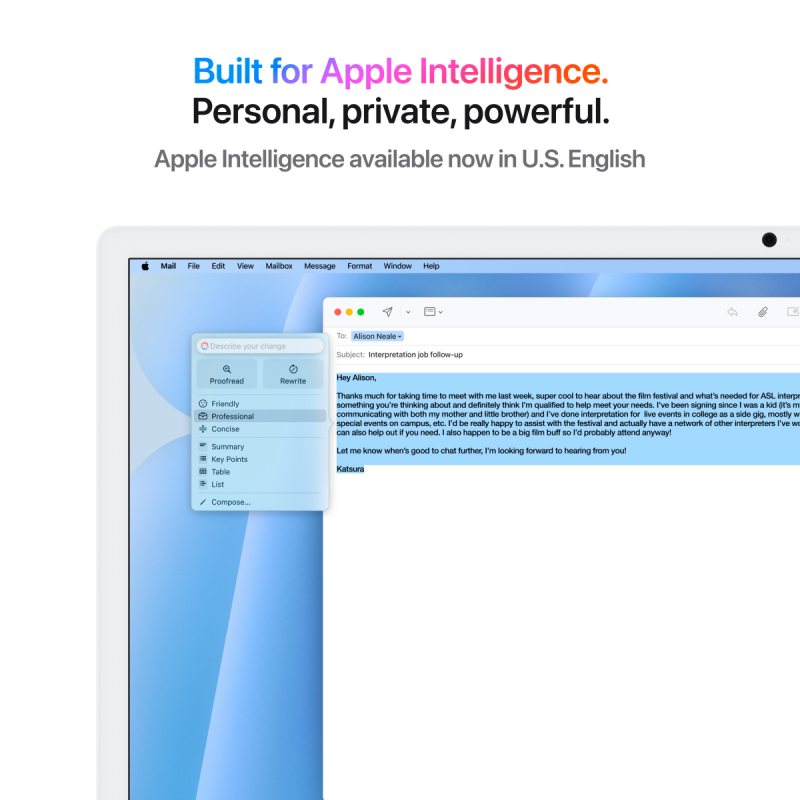 24-inch iMac with Retina 4.5K display: Apple M4 chip with 8‑core CPU and 8‑core GPU, 16GB, 256GB SSD - Blue,Model A3247 - Image 8