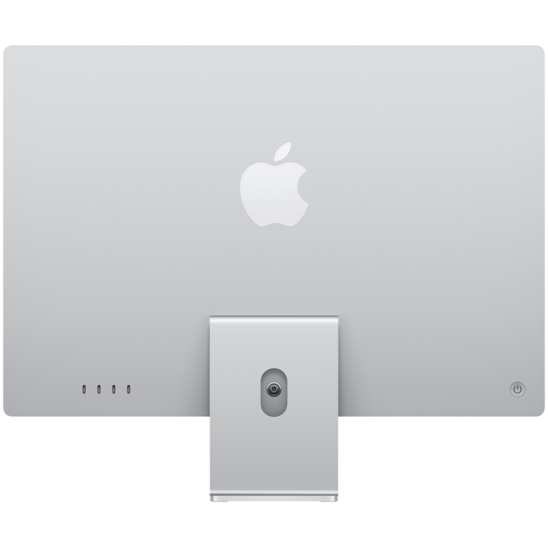 24-inch iMac with Retina 4.5K display, Nano-texture glass: Apple M4 chip with 10‑core CPU and 10‑core GPU, 256GB SSD, 16GB - Silver,Model A3137 - Image 2