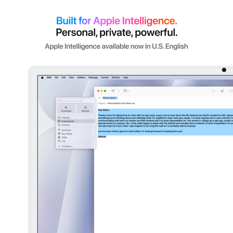 24-inch iMac with Retina 4.5K display, Nano-texture glass: Apple M4 chip with 10‑core CPU and 10‑core GPU, 256GB SSD, 16GB - Silver,Model A3137 - Image 8