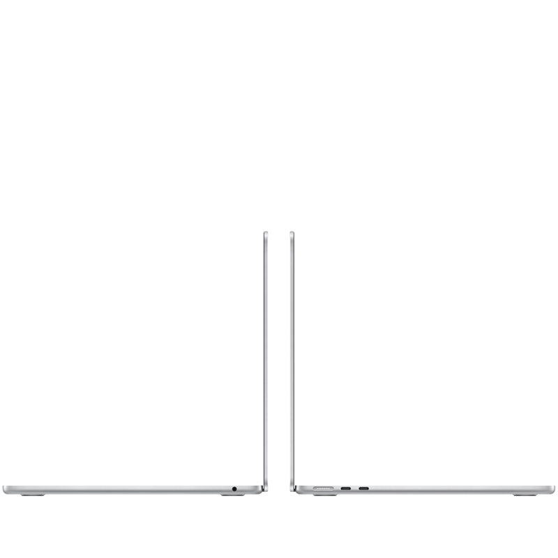 13-inch MacBook Air: Apple M3 chip with 8-core CPU and 10-core GPU, 24GB, 512GB SSD - Silver,Model A3113 - Image 3