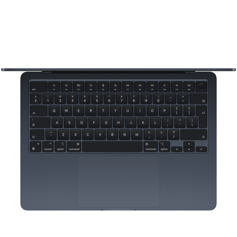 13-inch MacBook Air: Apple M3 chip with 8-core CPU and 8-core GPU, 16GB, 256GB SSD - Midnight,Model A3113 - Image 2
