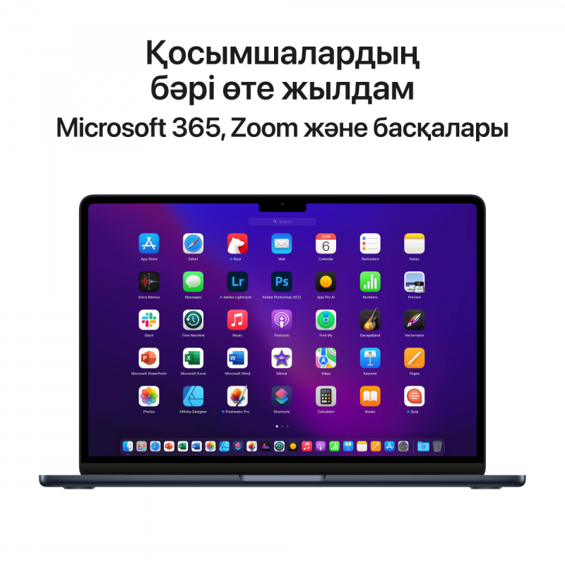 13-inch MacBook Air: Apple M2 chip with 8-core CPU and 8-core GPU, 16GB, 256GB - Midnight,Model A2681 - Image 7