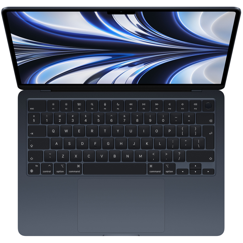 13-inch MacBook Air: Apple M2 chip with 8-core CPU and 8-core GPU, 16GB, 256GB - Midnight,Model A2681 - Image 3