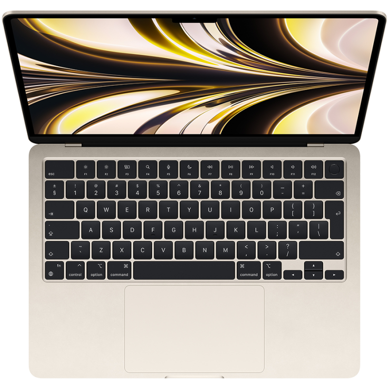 13-inch MacBook Air: Apple M2 chip with 8-core CPU and 8-core GPU, 16GB, 256GB - Starlight,Model A2681 - Image 3