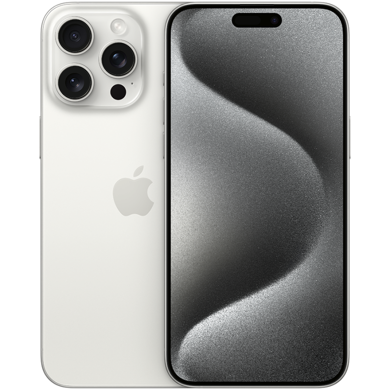 iPhone 15 Pro Max 512GB White Titanium,Model A3106