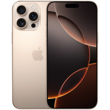 iPhone 16 Pro Max 1TB Desert Titanium,Model A3296
