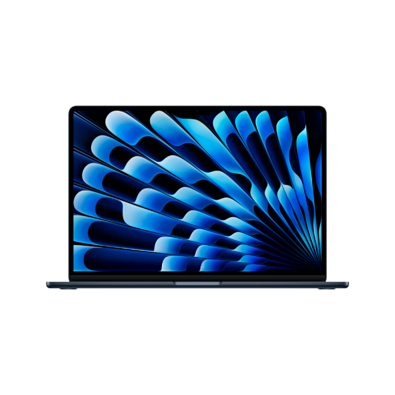 15-inch MacBook Air: Apple M4 chip with 10-core CPU and 10-core GPU, 24GB, 512GB SSD - Midnight,Model A3241 - Image 3