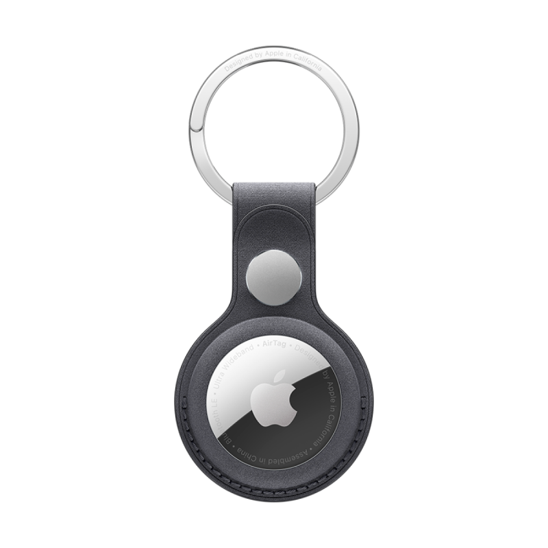 AirTag FineWoven Key Ring - Black - Image 2