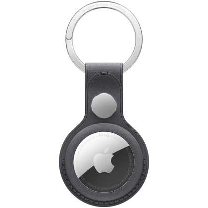 AirTag FineWoven Key Ring - Black