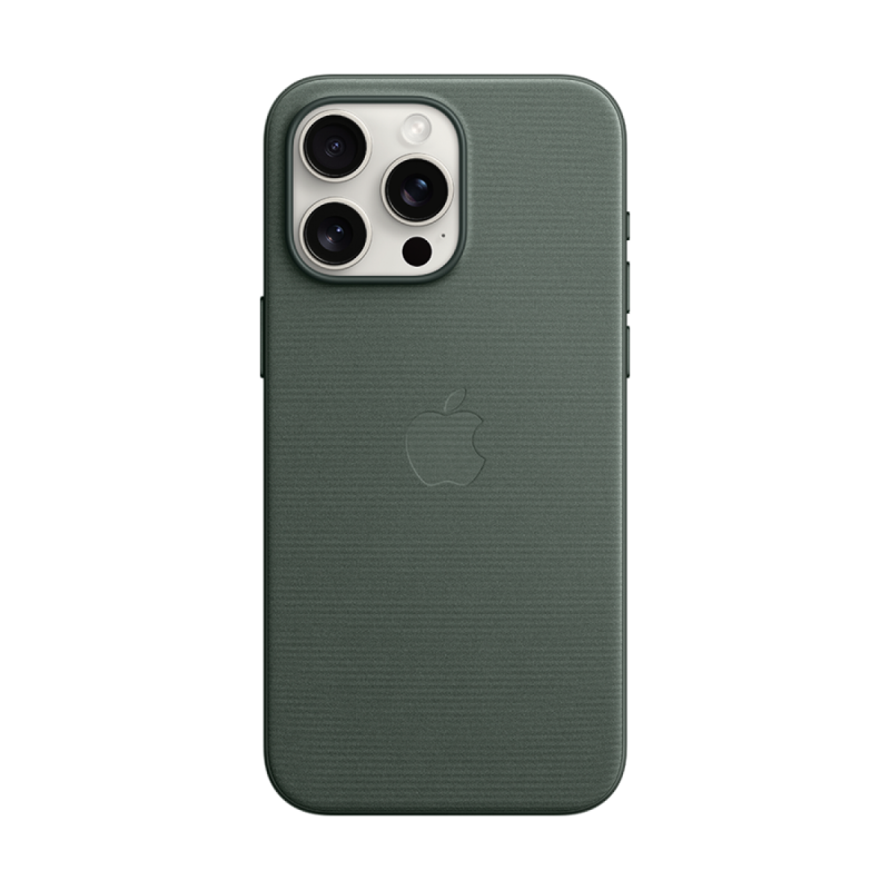 iPhone 15 Pro Max FineWoven Case with MagSafe - Evergreen,Model A3135 - Image 2