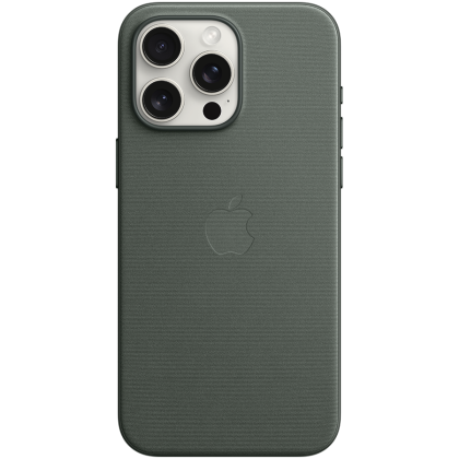 iPhone 15 Pro Max FineWoven Case with MagSafe - Evergreen,Model A3135