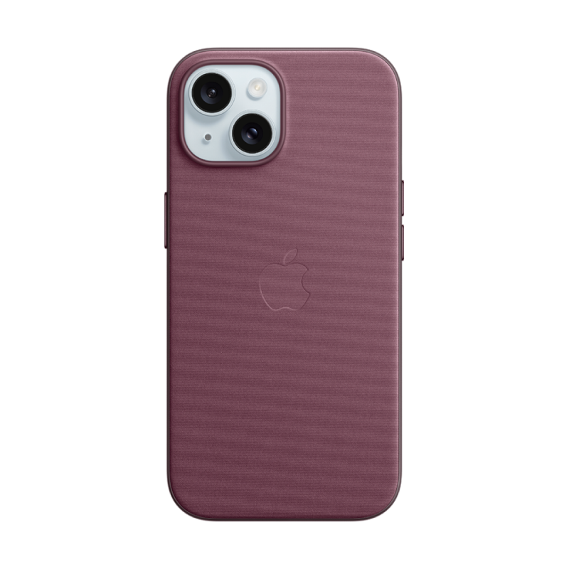 iPhone 15 FineWoven Case with MagSafe - Mulberry,Model A3132 - Image 3
