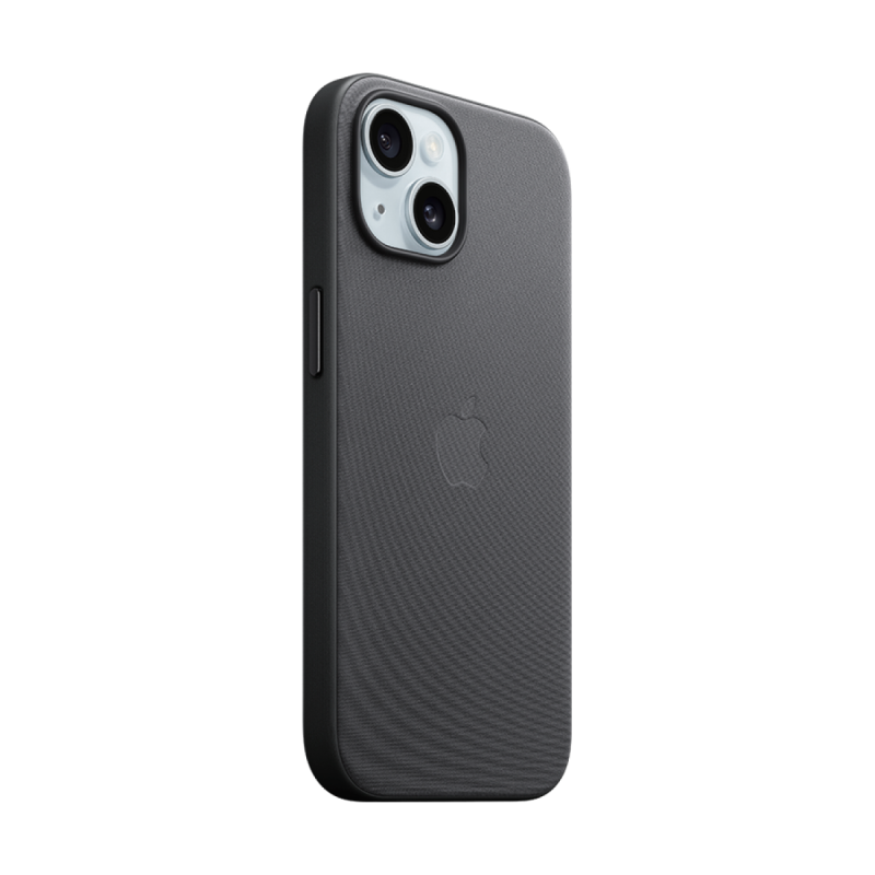 iPhone 15 FineWoven Case with MagSafe - Black,Model A3132 - Image 4
