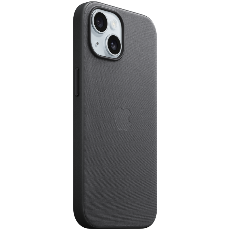 iPhone 15 FineWoven Case with MagSafe - Black,Model A3132 - Image 2