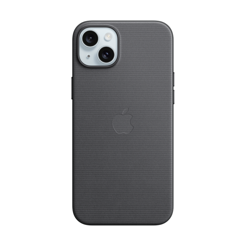 iPhone 15 Plus FineWoven Case with MagSafe - Black,Model A3133 - Image 2