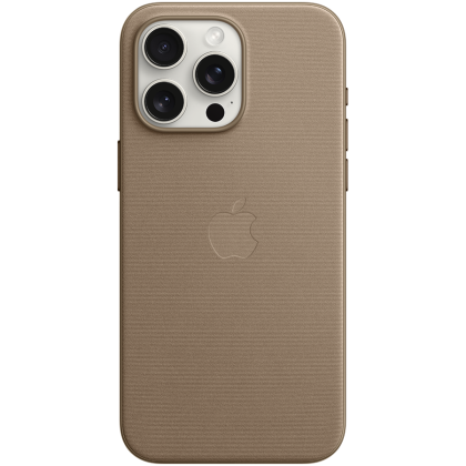 iPhone 15 Pro Max FineWoven Case with MagSafe - Taupe,Model A3135