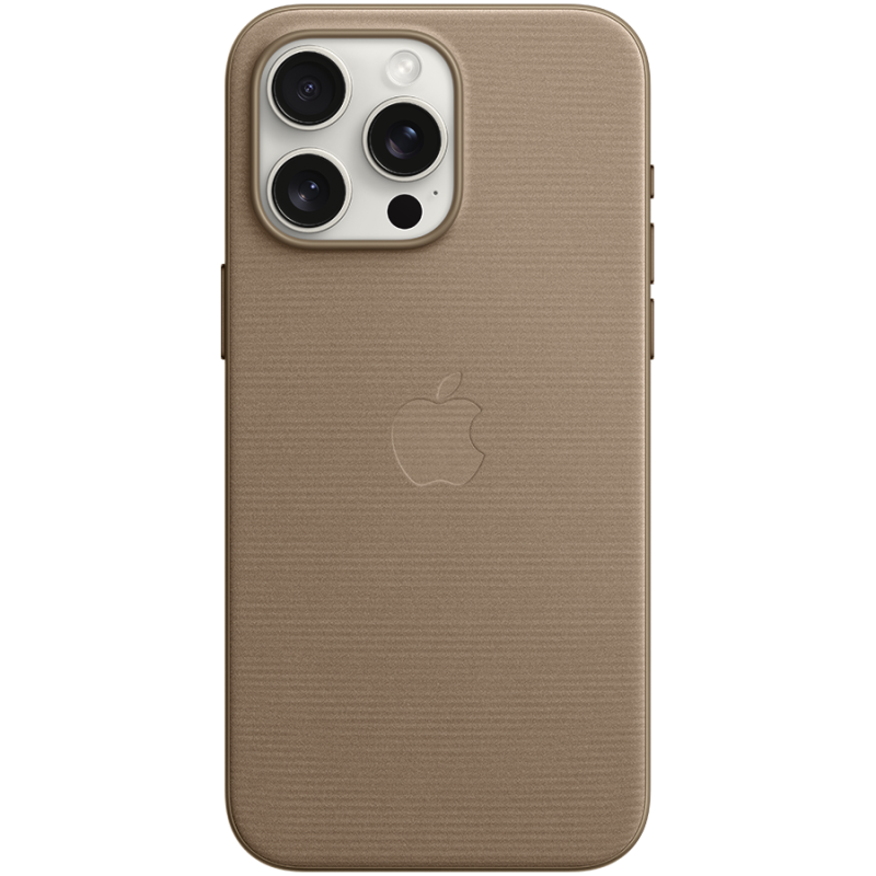 iPhone 15 Pro Max FineWoven Case with MagSafe - Taupe,Model A3135