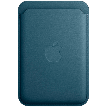 iPhone FineWoven Wallet with MagSafe - Pacific Blue,Model A3131