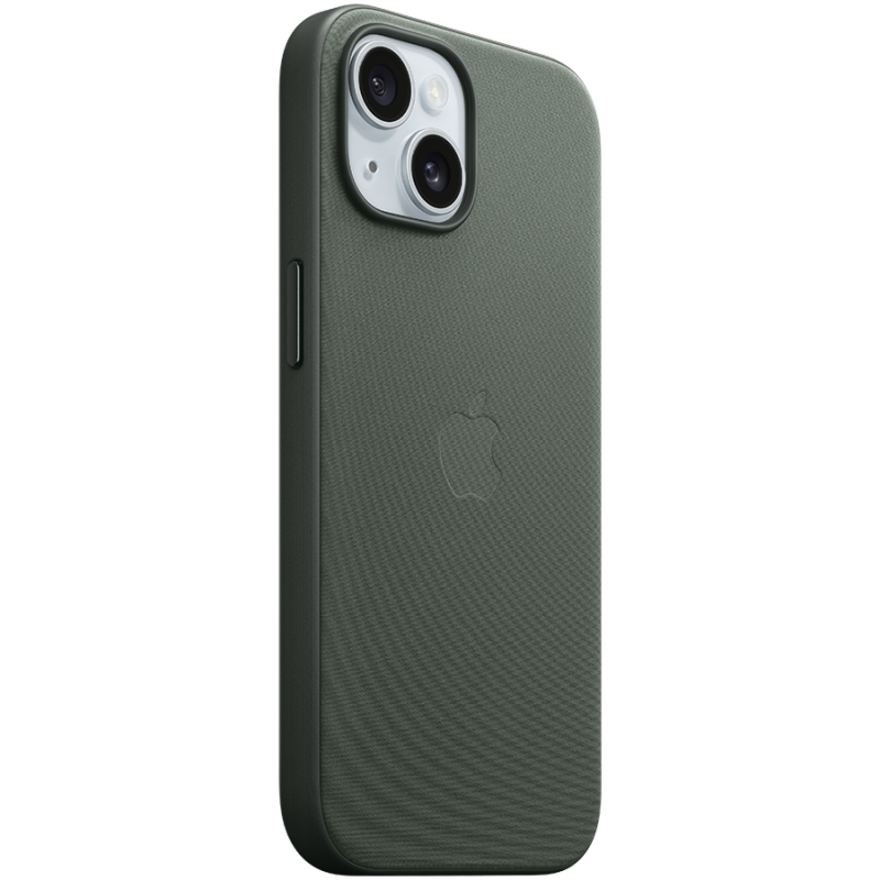 iPhone 15 FineWoven Case with MagSafe - Evergreen,Model A3132 - Image 2
